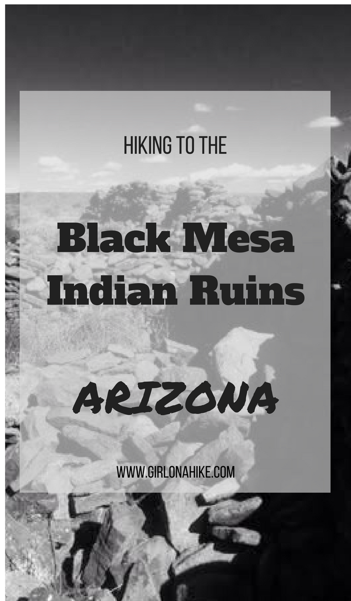 Hiking to The Black Mesa Indian Ruins, Arizona