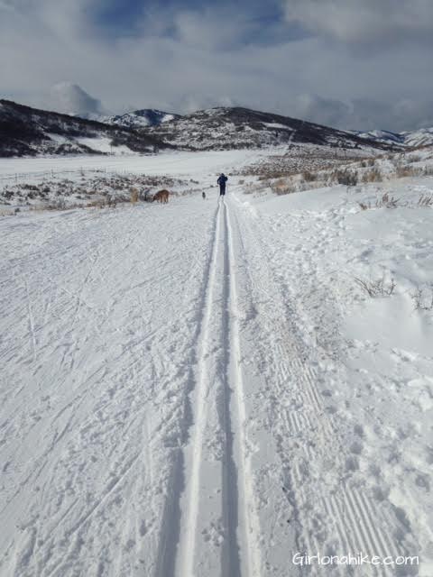 Round Valley ski area, Round Valley Park City, cross country skiing in Utah