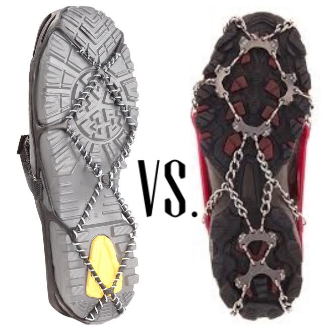 Yaktrax vs. Microspikes, Microspikes gear review, Yaktrax gear review