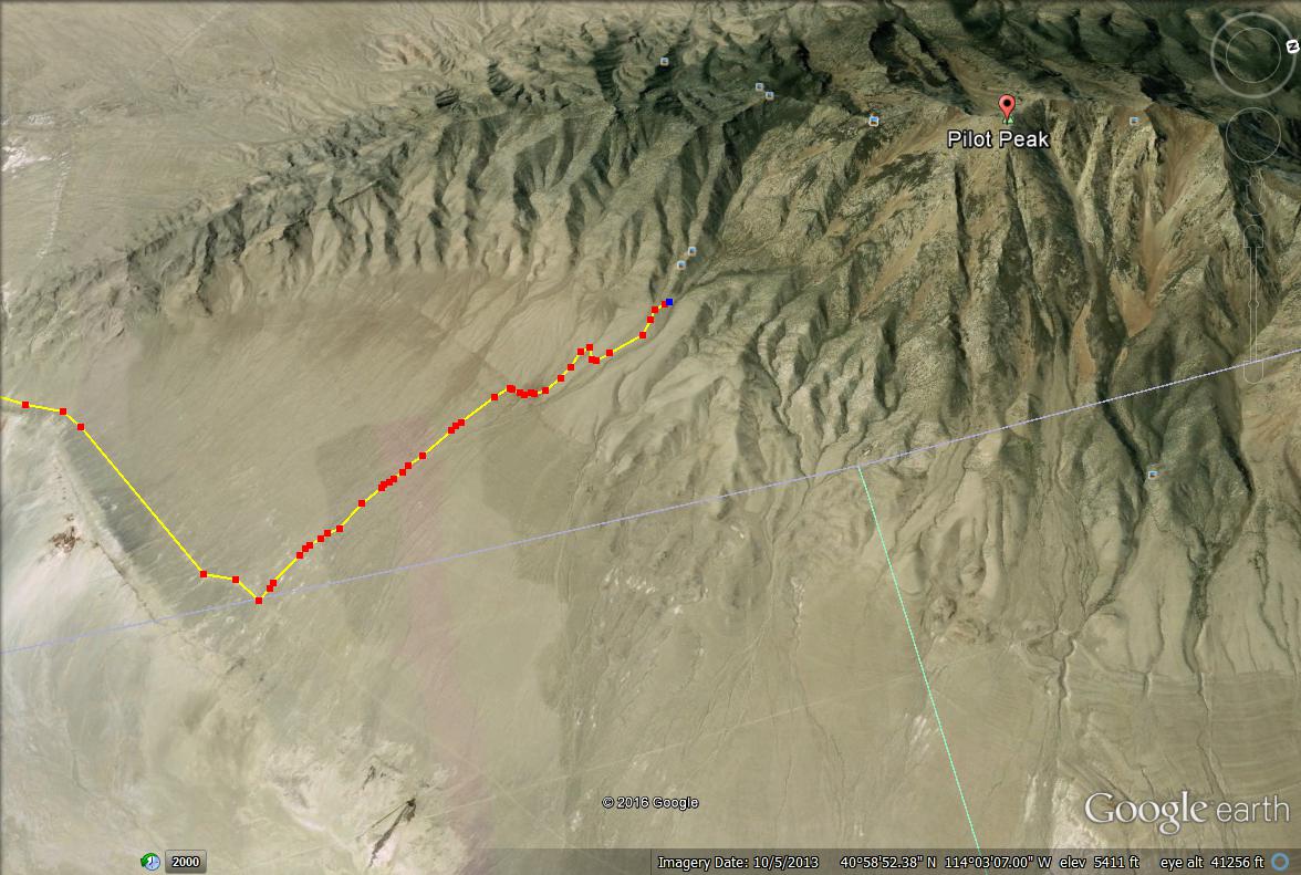 Pilot Peak, Pilot Peak hiking guide, Nevada Peaks