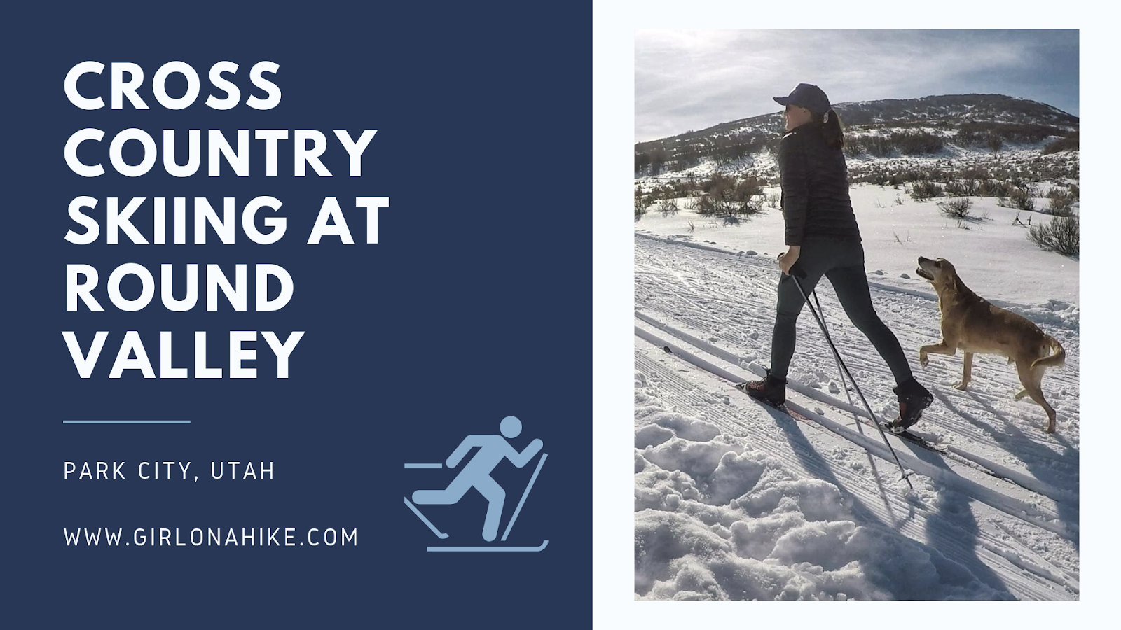 Cross Country Skiing at Round Valley, Park City Girl on a Hike