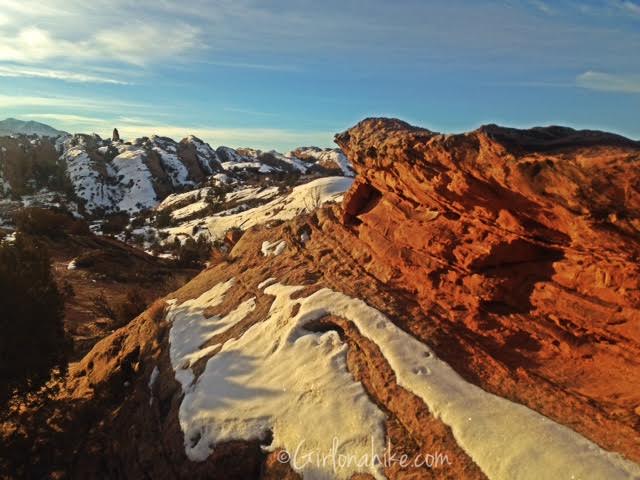 Sand Flats Recreation Area, Camping with dogs in Moab