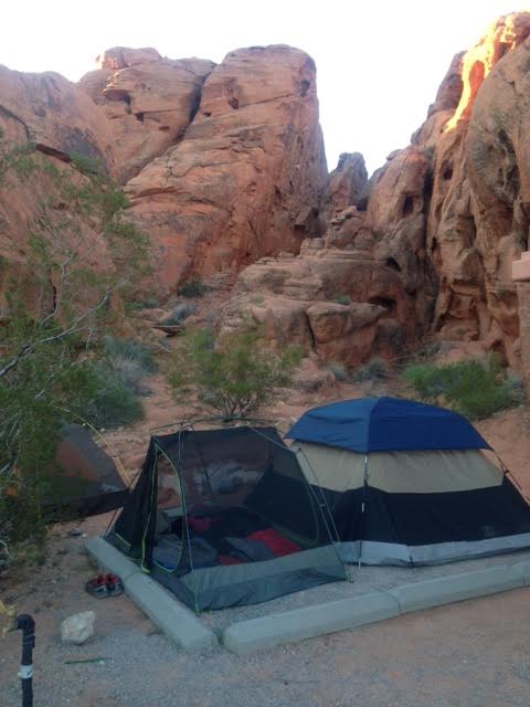 Camping at Valley of Fire State Park, Nevada State Parks