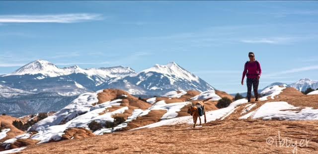 Slickrock Trail Guide, Slickrock Trail Maps, Slickrock Moab, Sand Flats Recreation Area, Hiking in Utah with Dogs