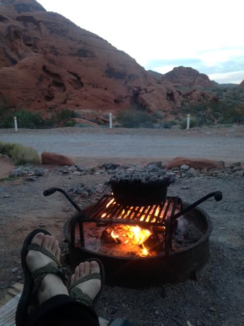Camping at Valley of Fire State Park, Nevada State Parks