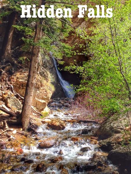 Visiting Hidden Falls Big Cottonwood Canyon Girl on a Hike