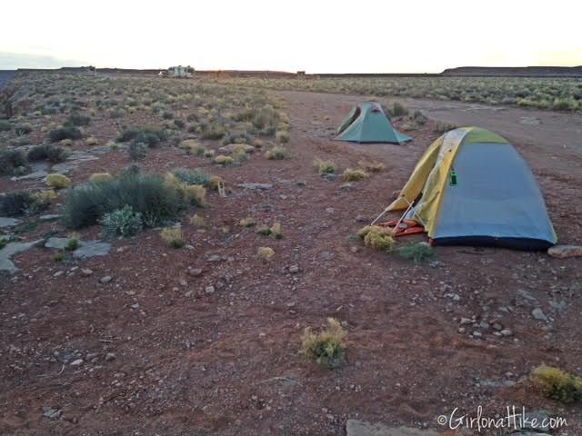 Goosenecks State Park, Camping at Goosenecks State Park, Utah