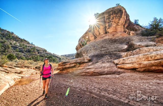 Natural Bridges National Monument, Utah. Loop Trail Natural Bridges