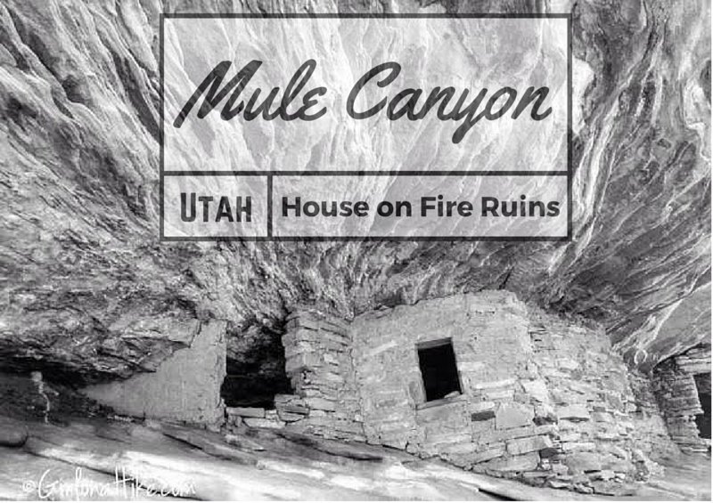 Mule Canyon and House on Fire ruins, Utah cliff dwellings, Bears Ears National Monument