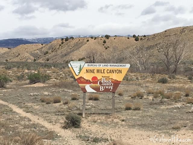 Nine Mile Canyon, Utah trail guide