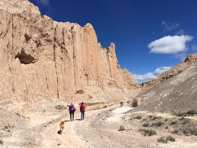 Hiking and Camping at Cathedral Gorge State Park, Miller Point Overlook