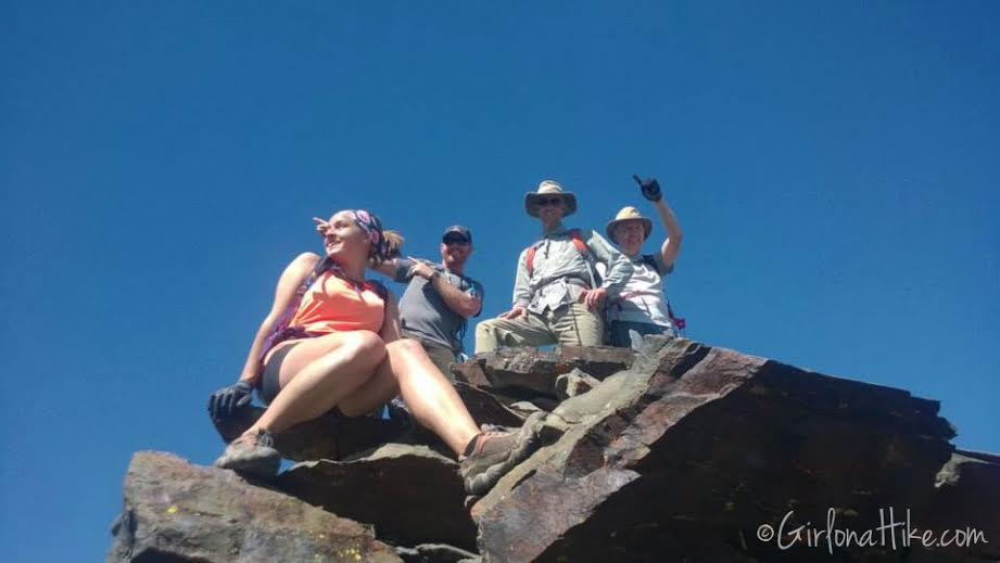 Twin Peaks via Robinson's Variation, Broad's Fork trail, Utah