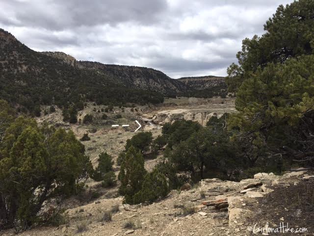 Gordon Creek Waterfalls, Utah, Hiking in Utah with Dogs