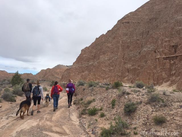 Hiking and Camping at Cathedral Gorge State Park, Juniper Draw Trail Guide