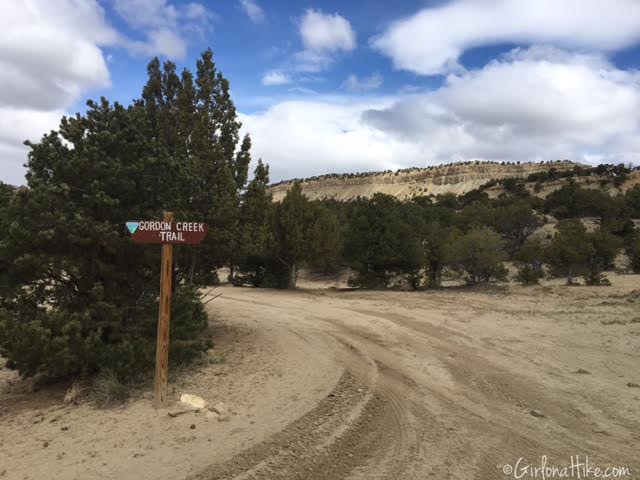 Gordon Creek Waterfalls, Utah, Hiking in Utah with Dogs