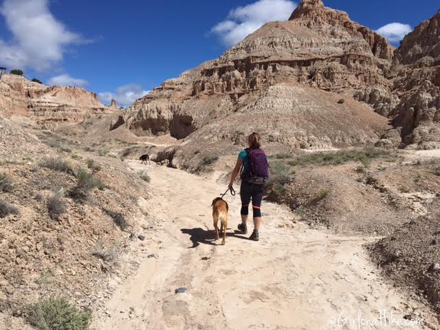 Hiking and Camping at Cathedral Gorge State Park, Miller Point Overlook