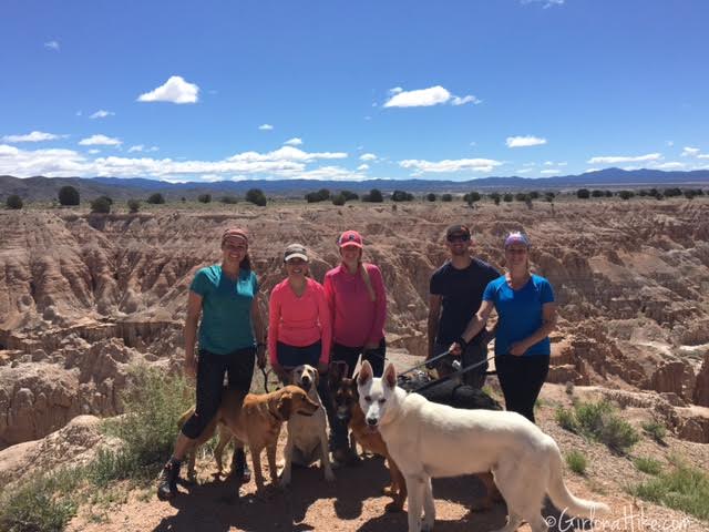 Hiking and Camping at Cathedral Gorge State Park, Miller Point Overlook