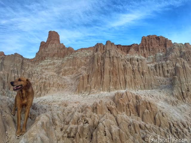 Hiking and Camping at Cathedral Gorge State Park, Cathedral Caves