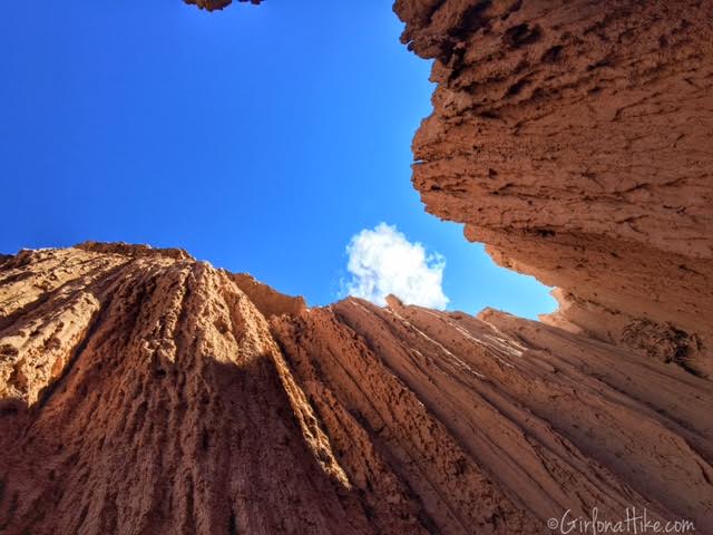 Hiking and Camping at Cathedral Gorge State Park, Cathedral Caves