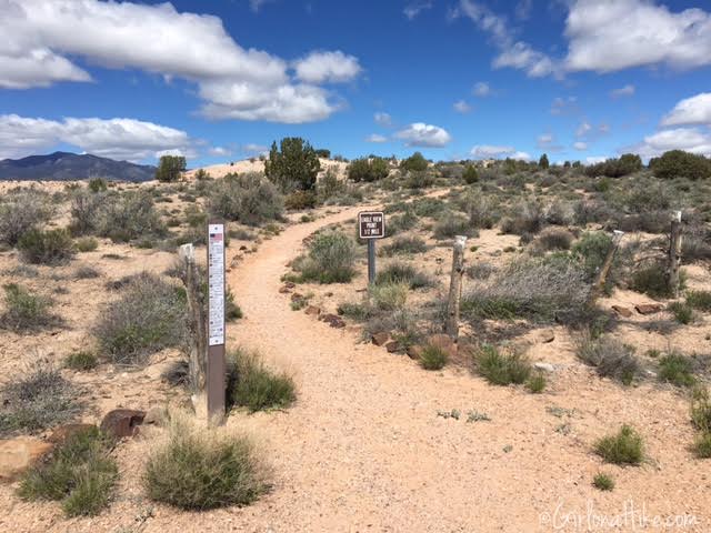 Hiking and Camping at Cathedral Gorge State Park, Eagle Point Overlook