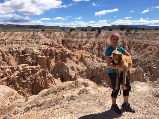 Hiking and Camping at Cathedral Gorge State Park, Miller Point Overlook