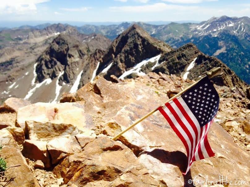 Twin Peaks via Robinson's Variation, Broad's Fork trail, Utah