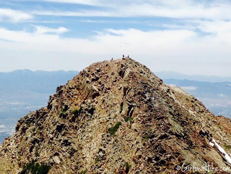 Twin Peaks via Robinson's Variation, Broad's Fork trail, Utah