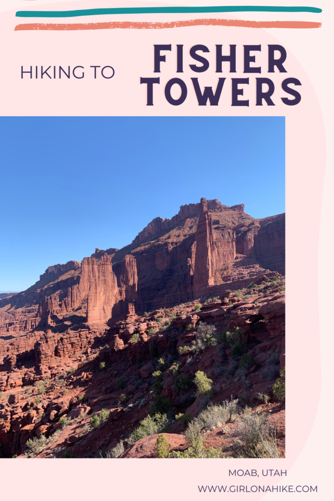 Hiking The Fisher Towers, Moab