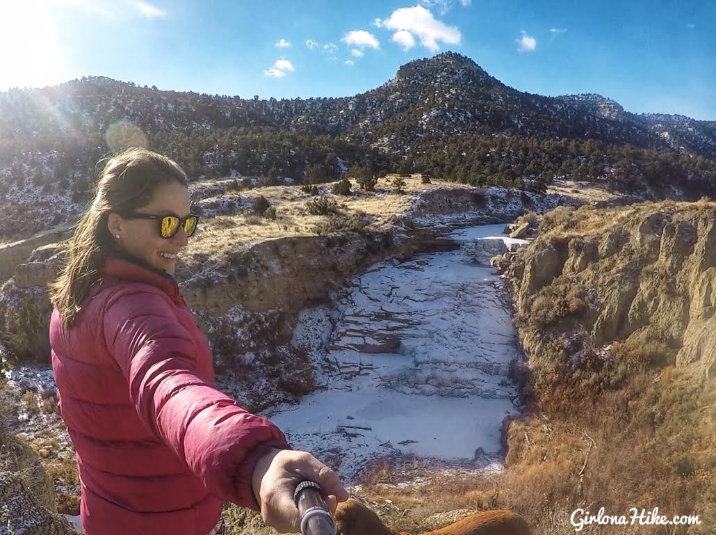 Hiking to Gordon Creek Waterfalls, Utah, Hiking in Utah with Dogs