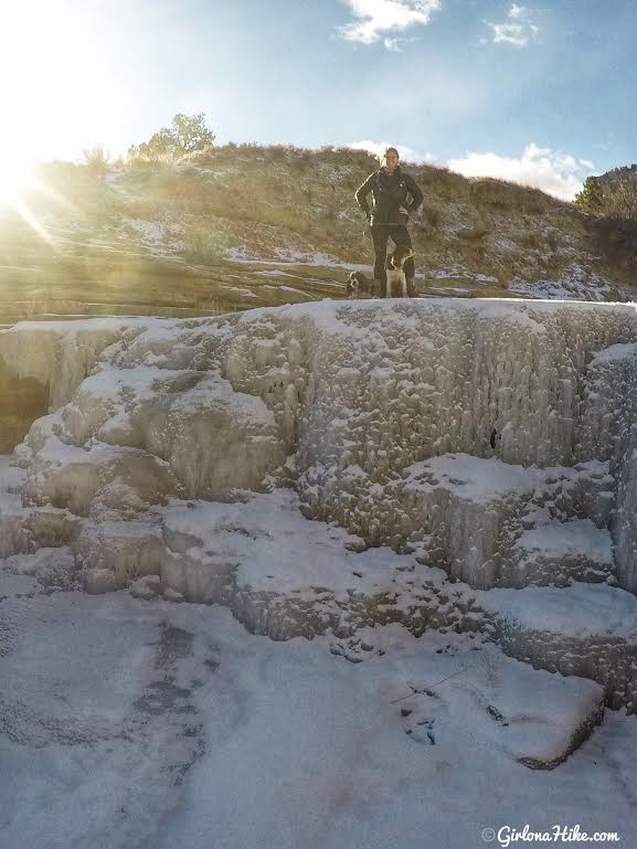 Hiking to Gordon Creek Waterfalls, Utah, Hiking in Utah with Dogs