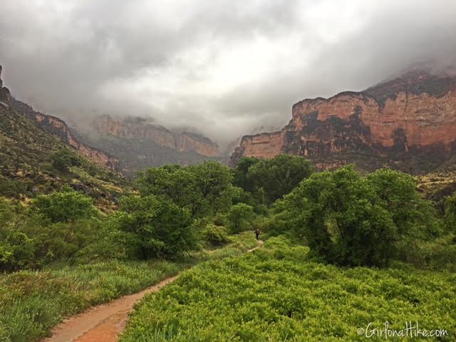 Backpacking the Bright Angel Trail, Grand Canyon National Park