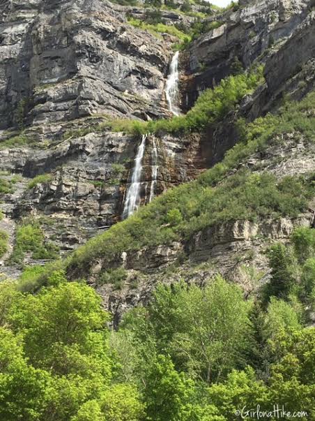 Bridal Veil Falls Girl On A Hike