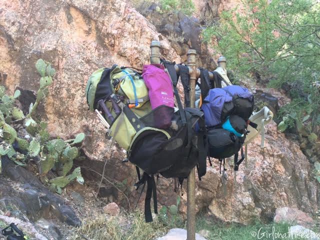Backpacking the Bright Angel Trail, Grand Canyon National Park