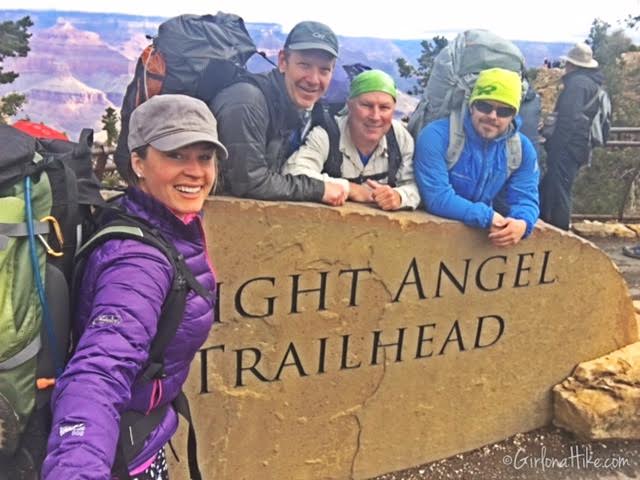 Backpacking the Bright Angel Trail, Grand Canyon National Park