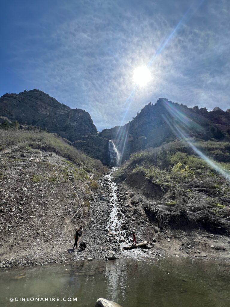 Hiking to Bridal Veil Falls, Provo Canyon