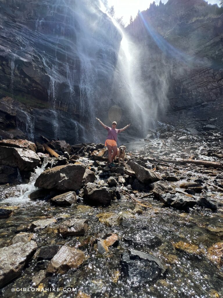 Hiking to Bridal Veil Falls, Provo Canyon