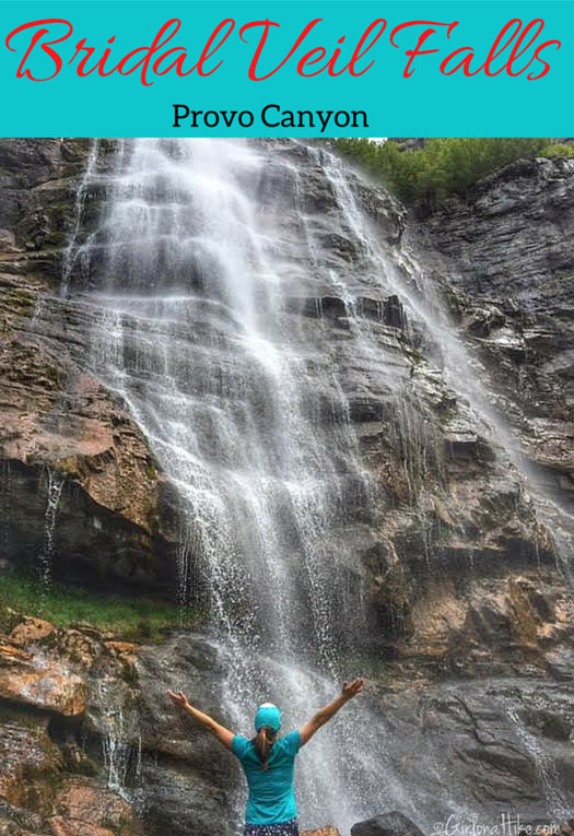 Bridal Veil Falls Girl On A Hike