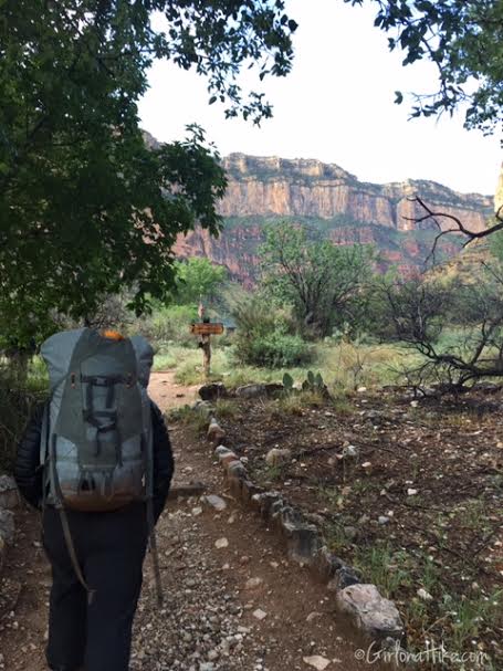 Backpacking the Bright Angel Trail, Grand Canyon National Park