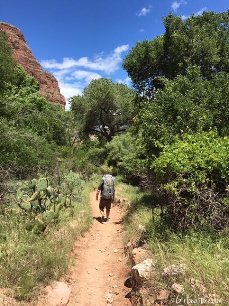 Backpacking the Bright Angel Trail, Grand Canyon National Park