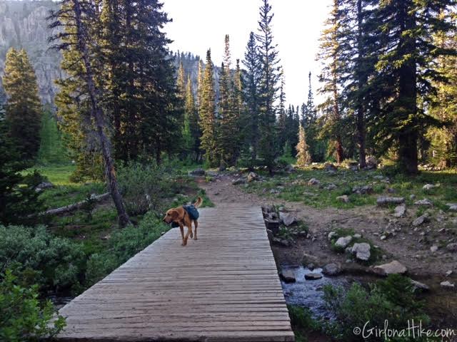 Backpacking to White Pine Lake, Logan Canyon, Utah