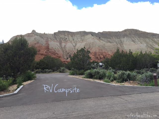 Camping at Kodachrome Basin State Park