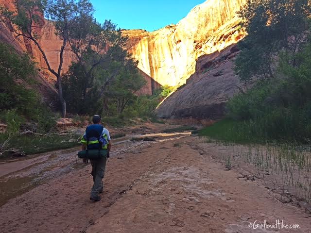 Backpacking Coyote Gulch, Utah