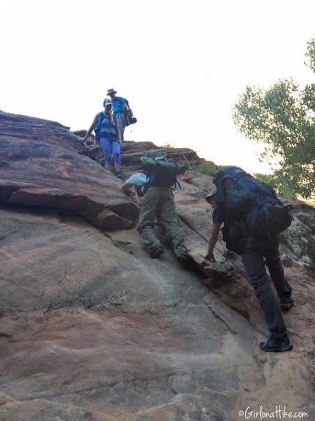 Backpacking Coyote Gulch, Utah