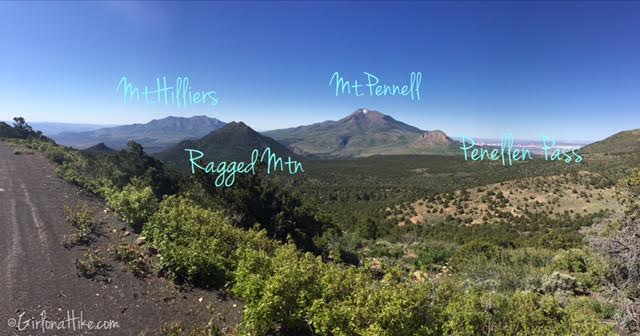 Hiking Mt. Pennell, Henry Mountains, Utah