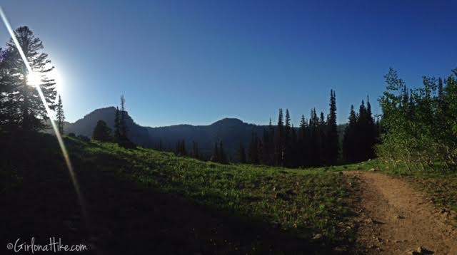 Backpacking to White Pine Lake, Logan Canyon, Utah