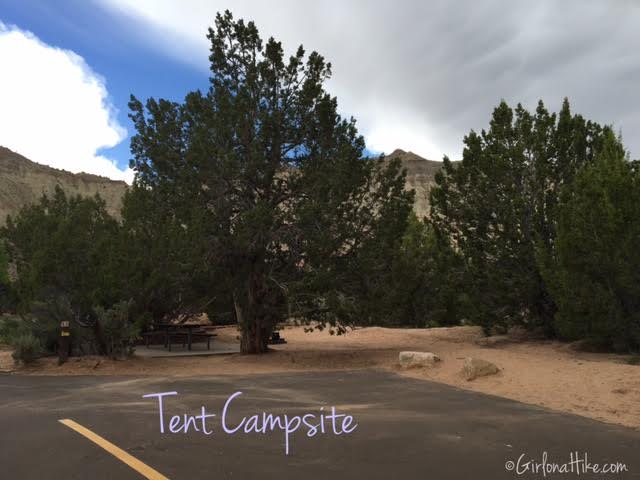 Camping at Kodachrome Basin State Park