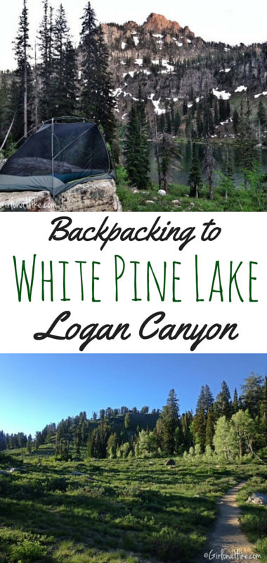 Backpacking to White Pine Lake, Logan Canyon, Utah