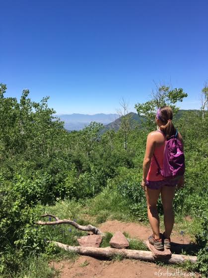 Hiking Lambs Canyon, Utah