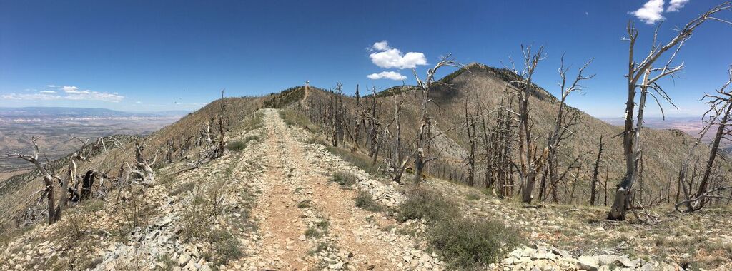 Hiking Mt. Pennell, Henry Mountains, Utah