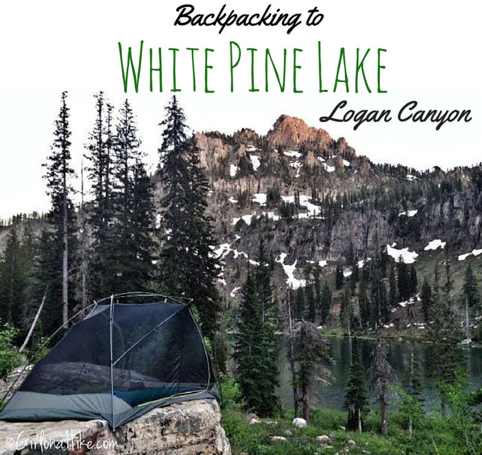 Backpacking to White Pine Lake, Logan Canyon, Utah